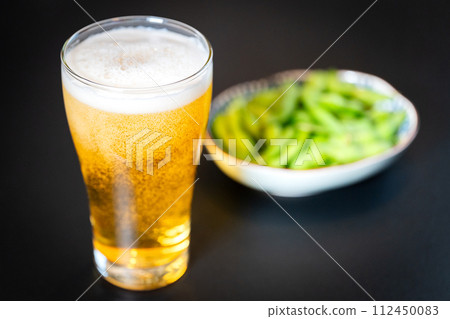 [Dinner drink] Beer and edamame [Snack] 112450083