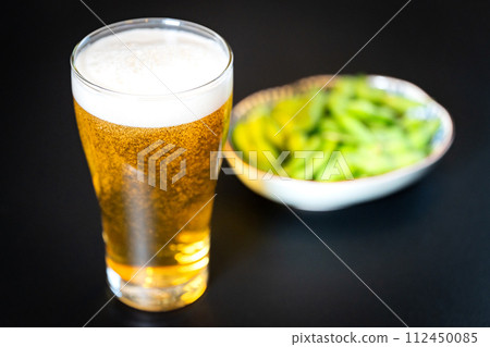 [Dinner drink] Beer and edamame [Snack] 112450085