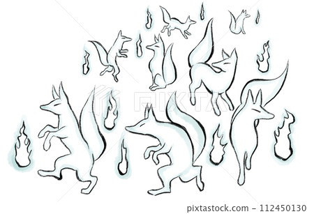 狐狸火圖 狐狸火圖 112450130