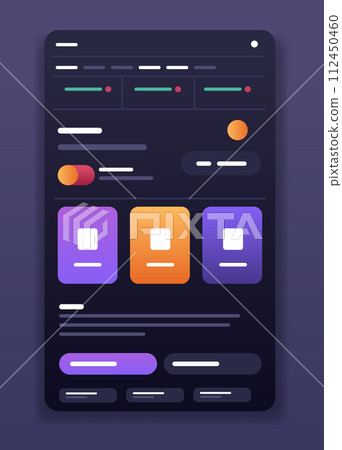 online banking smart wallet payment computer application fintech business investment concept vertical online banking smart wallet payment computer application fintech business investment concept vertical 112450460