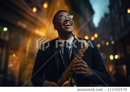 Harmony in improvisation: soulful and dynamic realms of jazz style, a melodic journey through the expressive evolution of rhythm, blues, swing, and the rich tapestry of improvisational creativity 112450579