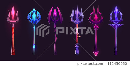 Poseidon or Neptune magic trident 112450960