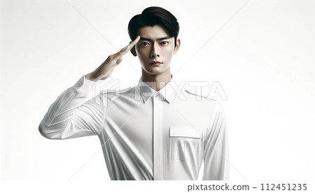 Oriental man, Asian man, Oriental boy, Asian boy, Oriental man, Asian man, various gestures, postures, expressions 112451235