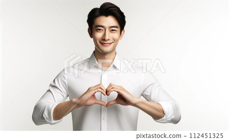 東方男子 亞洲男子 東方男孩 亞洲男孩 東方男性 亞洲男性 各種手勢 姿勢 表情 112451325