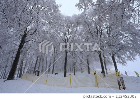 雪中行駛的碼頭 雪中行駛的碼頭 112452302