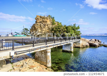 淡路市、江島風光 112454671