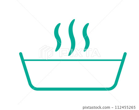 住房/設備再加熱功能的浴缸圖示 房地產/建築/公寓的象形圖 符號綠色 住房/設備再加熱功能的浴缸圖示 房地產/建築/公寓的象形圖 符號綠色 112455265