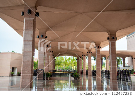 Beautiful scenery of the Pink Mosque in Kuala Lumpur 112457228