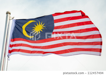 Flag of Malaysia 112457494