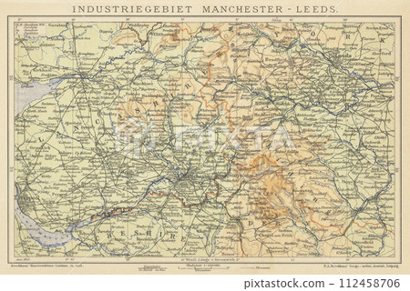 Early 20th century world map England 112458706