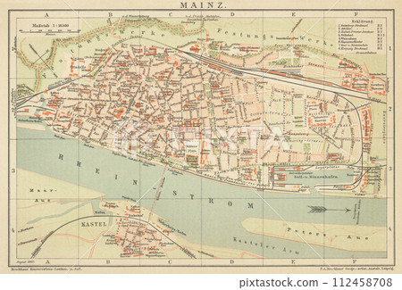 Early 20th century world map Germany 112458708
