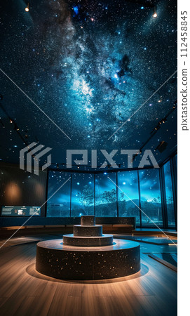 Freedom's journey under a dark celestial dome, guided by stars Freedom's journey under a dark celestial dome, guided by stars 112458845