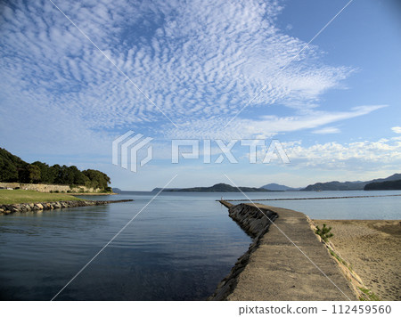Shitsuki River Canal and Hagi Stone Breakwater Horiuchi, Hagi City, Yamaguchi Prefecture 112459560