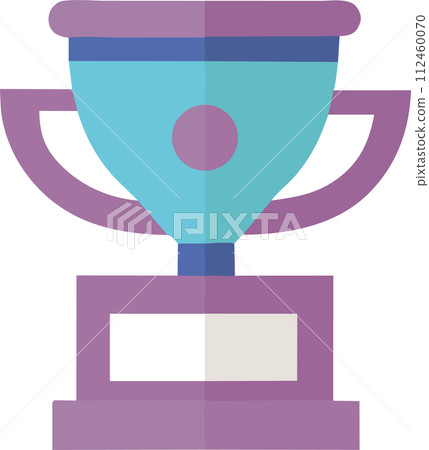 Purple trophy Award Cup, Regal Violet Trophy Award: Infusing Royalty into Recognition 112460070