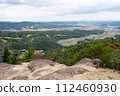 View of the Soja Plain from the ancient mountain castle Kinojo, Soja City, Okayama Prefecture View of the Soja Plain from the ancient mountain castle Kinojo, Soja City, Okayama Prefecture 112460930