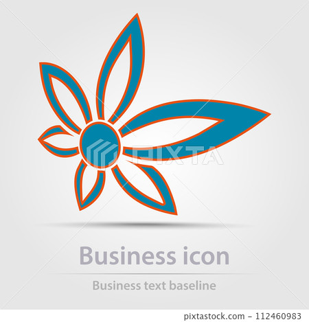 Originally designed vector  color business icon 112460983