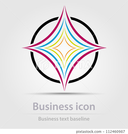 Originally designed vector color business icon Originally designed vector color business icon 112460987