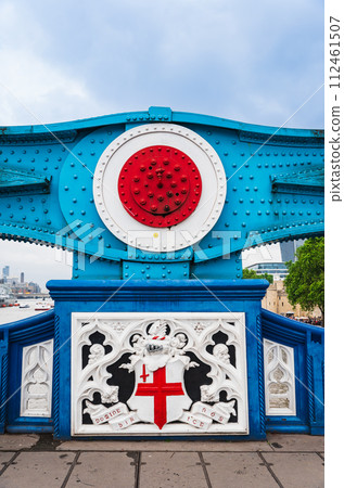 London Tower Bridge piers 112461507