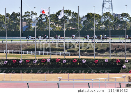 春季中京賽馬場的競爭依然激烈 春季中京賽馬場的競爭依然激烈 112461682