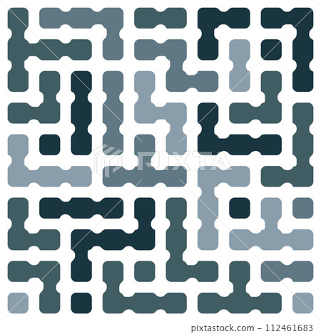 Seamless colored geometric pattern. Background for design and creativity, textures, covers, packaging, interior, prints and creative ideas 112461683