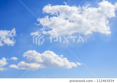 春天的天空藍天素材[東京] 112463834