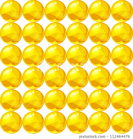 Gold colorful balls seamless pattern Gold colorful balls seamless pattern 112464476