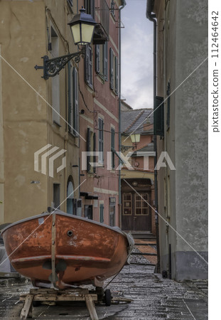 Urban Contrasts in Boccadasse Italy Urban Contrasts in Boccadasse Italy 112464642