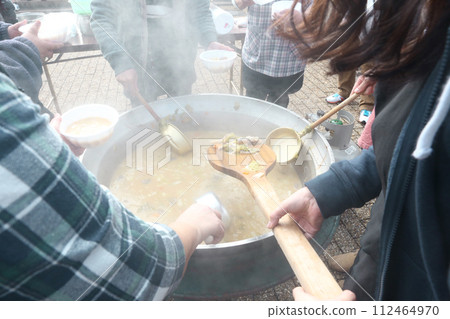 Cooked pork soup Cooked pork soup 112464970