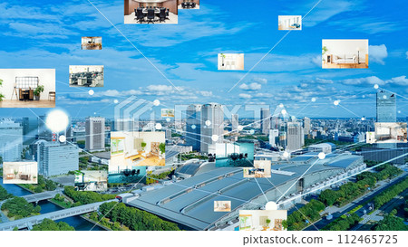 航拍城市和房間照片 房地產信息 物業搜索 航拍城市和房間照片 房地產信息 物業搜索 112465725