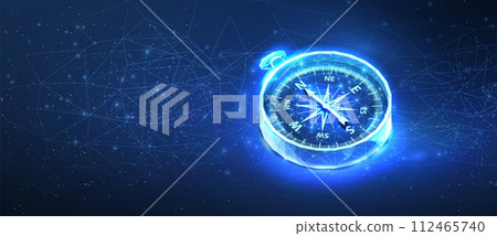 Digital compass. Business strategic explorer 112465740