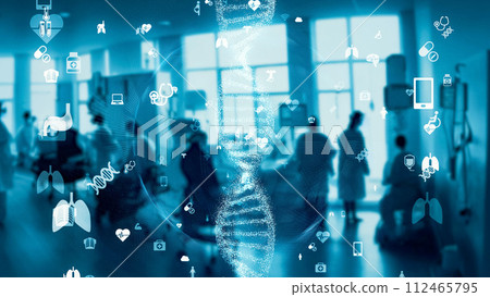 Hospital and gene therapy image 112465795