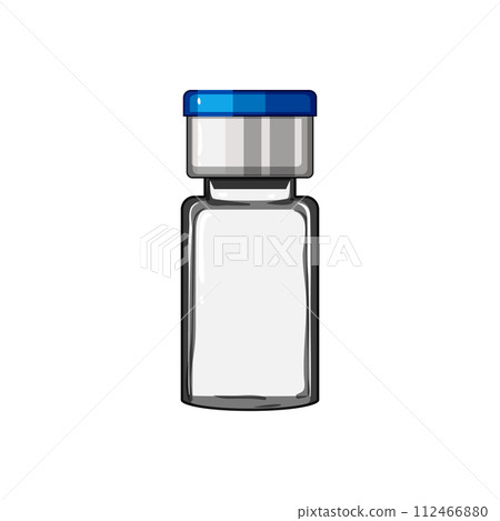 stethoscope medical ampule cartoon vector illustration 112466880