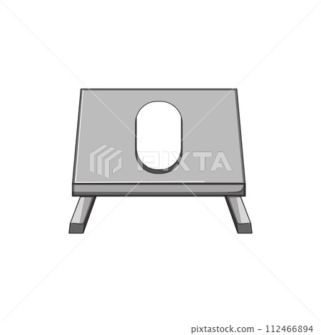 executive laptop stand cartoon vector illustration executive laptop stand cartoon vector illustration 112466894