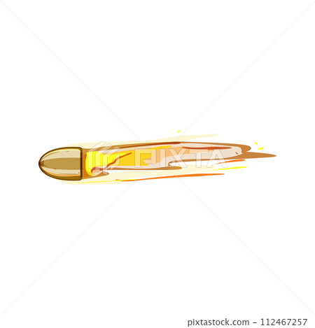 flight bullet flying cartoon vector illustration flight bullet flying cartoon vector illustration 112467257