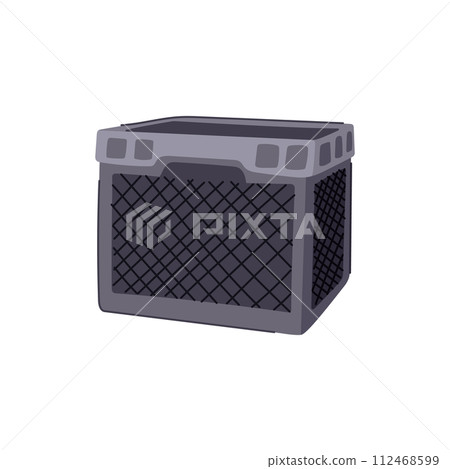 box plastic crate cartoon vector illustration box plastic crate cartoon vector illustration 112468599