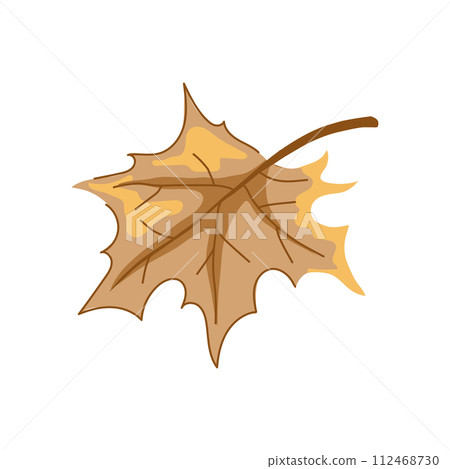 leaves maple leaf cartoon vector illustration leaves maple leaf cartoon vector illustration 112468730