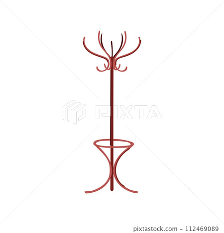 door coat rack cartoon vector illustration door coat rack cartoon vector illustration 112469089