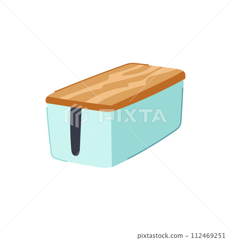 travel cable organizer cartoon vector illustration 112469251