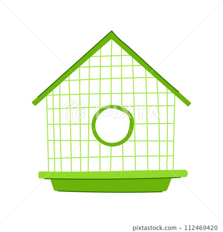 door bird cage cartoon vector illustration door bird cage cartoon vector illustration 112469420