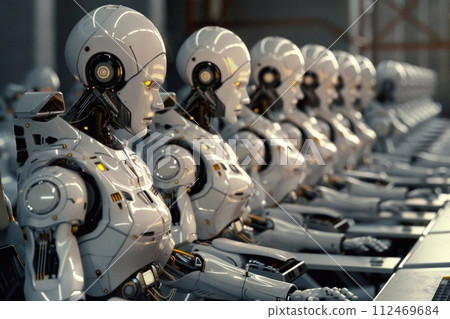 Robotics, automation integration, daily coexistence between robots and humans. Robotics, automation integration, daily coexistence between robots and humans. 112469684