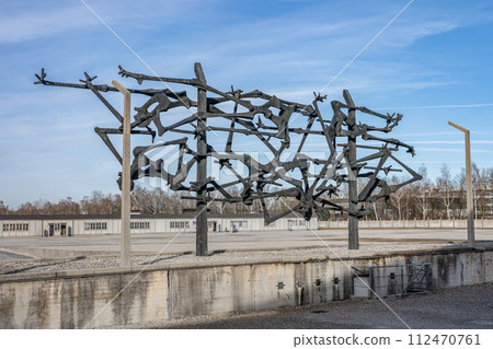 Dachau Concentration Camp Buildings in Germany 112470761
