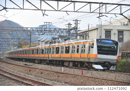 Chuo Main Line Yomotsu-Uenohara JR East E231 series 0 series T26 formation (Toyota) 112471092