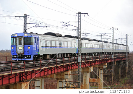 函館本線 豐幌江別 JR 北海道 Kiha 183 系列 Kiha 183-1554 鄂霍次克 函館本線 豐幌江別 JR 北海道 Kiha 183 系列 Kiha 183-1554 鄂霍次克 112471123