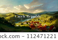 Beautiful landscape of the Czech Republic. A concept for travel and holidays. 112471221