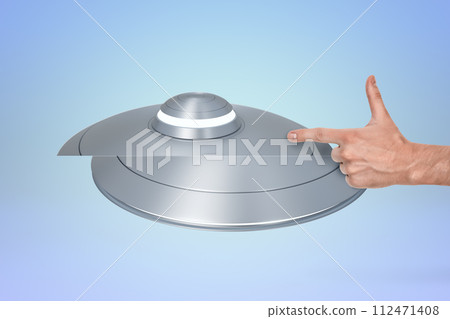 Hand interaction with an unidentified flying object Hand interaction with an unidentified flying object 112471408