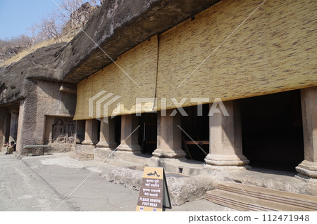 印度世界遺產阿旃陀石窟 印度世界遺產阿旃陀石窟 112471948