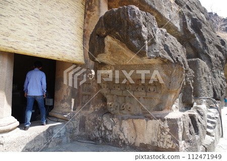 印度世界遺產阿旃陀石窟 印度世界遺產阿旃陀石窟 112471949