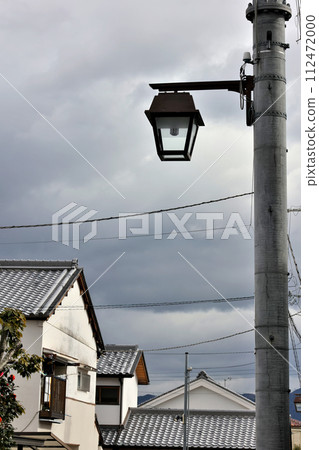 富田林市寺內町古宅街景街燈 富田林市寺內町古宅街景街燈 112472000