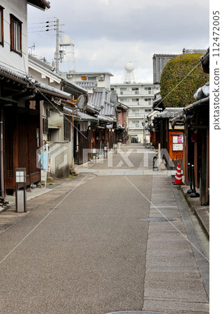 Tondabayashi City Jinaimachi Old House Streetscape Tondabayashi City Jinaimachi Old House Streetscape 112472005