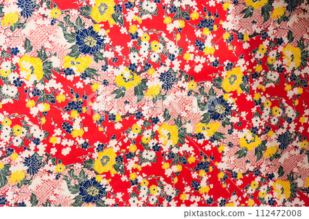 Handmade Chiyogami with cute flower patterns 112472008